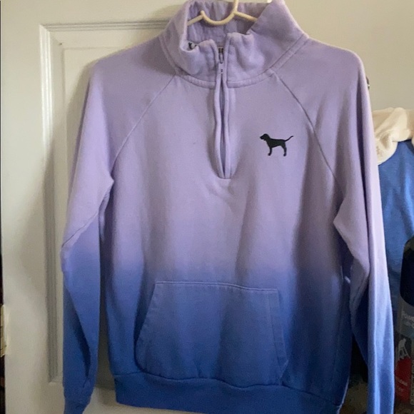 Purple and blue half zip from pink - Picture 1 of 2